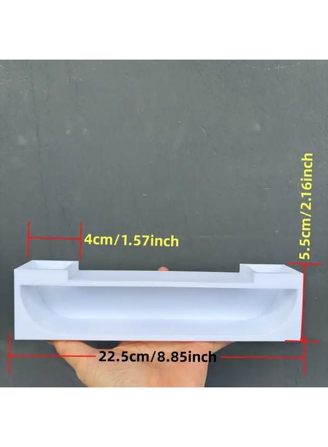 Wood Color Aquarium Cave Habitat Natural Rock Shelter for Reptiles Amphibians - Image 2